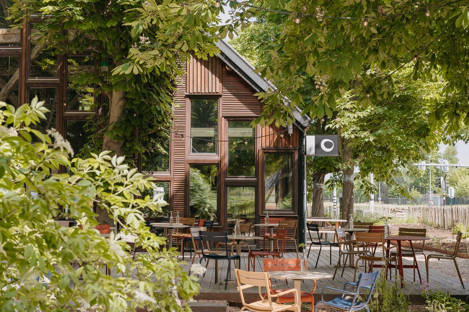 Modern Rooftop Dining